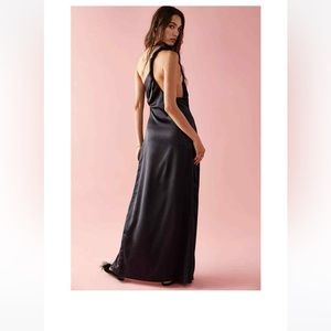 Free People ‘Victoria’ one shoulder maxi dress.